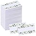 Supla 100 Pcs Greenery Wedding Table Setting Name Place Cards Watercolor Floral Eucalyptus Escort Cards Party Tented Cards Guest Seating Cards Buffet Cards Folded Cards for Christmas Dinner Birthday