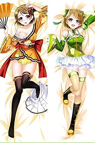 LU? Japan Anime Lovelive Koizumi Hanayo Decorative Hugging Body Pillow Cover Case Double-sided Dakimakura