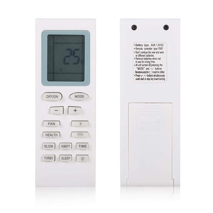 Klimaanlage Fernbedienung für GREE ybof, Universal-Fernbedienung Ersatz für GREE ybof yb1fa yb1 F2 ybof1 ybof2 ybofb y502 K