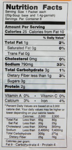 MIKO BRAND INSTANT MISO SOUP WITH TOFU, 5.33 OUNCE