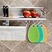 New Food-grade Antibacterial Silicone Non Stick Dishwashing Brush Dish Towel Scrubber For Kitchen Wash Pot Pan Dish Bowl / Wash Fruit and Vegetable By I-pure items (5pcs Mix Color)