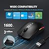 Wired-Mouse-Jelly-Comb-Optical-Gaming-Mice-with-Silent-Clicking-and-RGB-Backlight-for-PC-Computer-Laptop-1600-DPI-Black Wired Mouse, Jelly Comb Optical Gaming Mice with Silent Clicking and RGB Backlight for PC Computer Laptop, 1600 DPI…