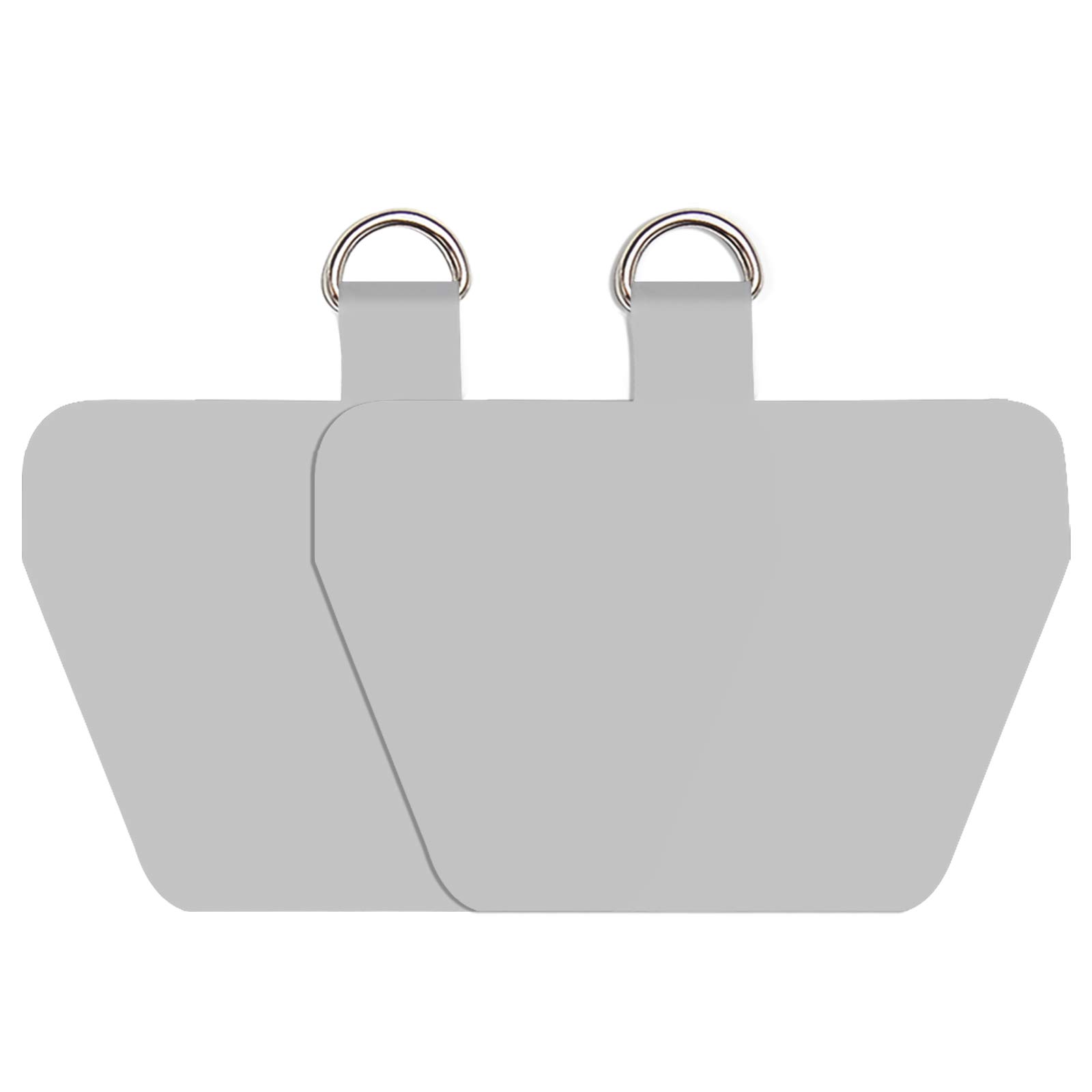 COCASES Phone Lanyard Tether - Patch Stick on Phone Case (2 Tab/Grey) โ image 1