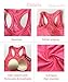 Women's Sports Yoga Fitness Racerback Sleeveless Tank Top Running Shirt Vest 2-Pack Black&Rose Medium