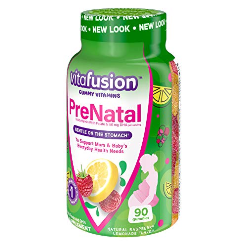 Vitafusion PreNatal Gummy Vitamins, Raspberry Lemonade Flavored