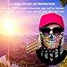 JOEYOUNG 3D Face Sun Mask, Neck Gaiter, Headwear, Magic Scarf, Balaclava, Bandana, Face Mask, Hunting, Running, Motorcycle