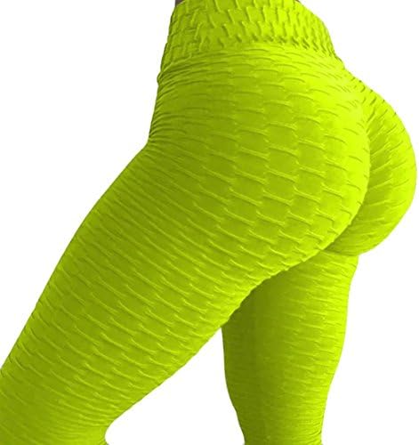 Hot Sale Shybuy Womens Yoga Pant, Ladies Fashion Casual Sports Yoga Workout Gym Fitness Exercise Athletic Pants (Green, L)
