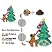 KemperKing 6 Foot Christmas Inflatable Airblown Santa Claus Climbing Tree Chased by Puppy Dog Xmas Blow Up for Holiday Home Outdoor Lawn Yard Decorations