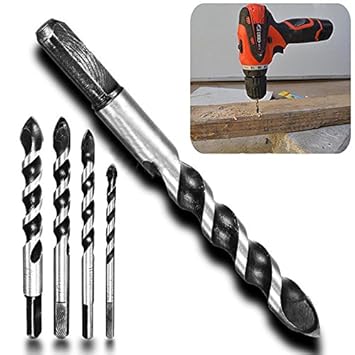 Generic 8mm : Ceramic tile longer woodworking drill hole drill cement wall concrete glass drill bit