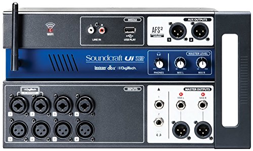 Soundcraft Ui12 Remote-Controlled 12-Input Digital Mixer