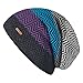 LETHMIK Winter Long Slouchy Beanie Unique Mix Knit Ski Cap Hat Skully for Men & Women