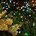 GDEALER Solar String Lights 72feet 200 LED 2 Modes Solar Powered Waterproof Starry Fairy Outdoor String Lights holiday Decoration Lights for Patio Gardens Homes Landscape Wedding Party