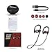 Bluetooth Headphones, Wireless Headphones Earbuds Waterproof, Premium Sound with Bass Noise Reducing, and Ergonomic Design Secure Fit for Running Exercising, 8 Hours Playtime with Mic Volume Control