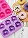 Cakemates - Silicone Donut Mold for baking - Premium Quality - Donut Pan - Bake Perfect Shaped HEALTHY Donuts - 2 pack