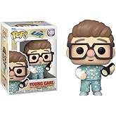 Funko Young Carl with Flashlight and Arm Cast + Pop Protector: Up Movie Pop! Disney Pixar Vinyl Figure (Gift Set Bundled with ToyBop Brand Box Protector Collector Case)