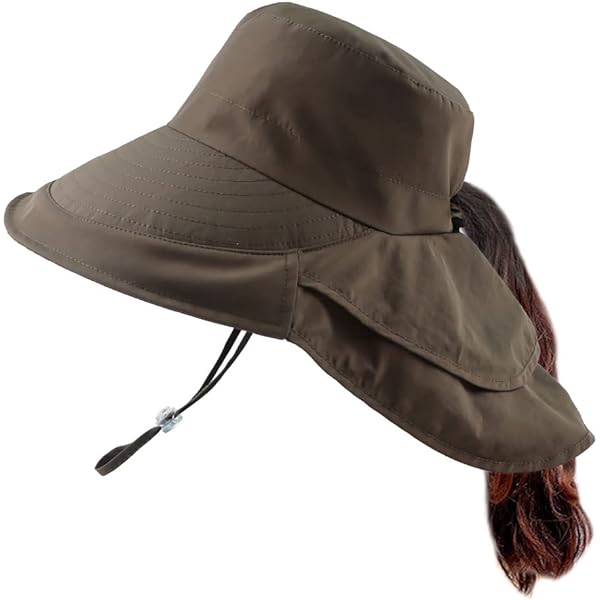 Chapeau De Soleil Pliable à Large Bord - Protection UV - Sangle Réglable - Taille 56-58 Cm - Pour Plage, Jardin, Voyage