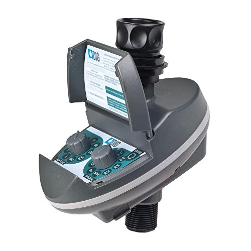 DIG BO92A Battery Operated 2Dial Hose end FHT x 3/4" MHT Watering