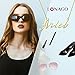 LONAGO Personalized Name Necklace 18K Gold Plated 925 Sterling Silver Custom Made Any Nameplate Pendant Jewelry for Women Mom (18K Gold Plated Copper, 16.00)