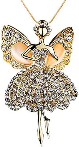 JIAMIN Flower Multicolor Crystal Car Charm for Rear View Mirror in Exquisite Colors (Oranger)