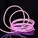 Onite Neon Glowing Strobing Electroluminescent EL Wire Light with Battery Pack Controller for Parties, Halloween, Automotive, Advertisement Decoration (16.4ft, Pink)