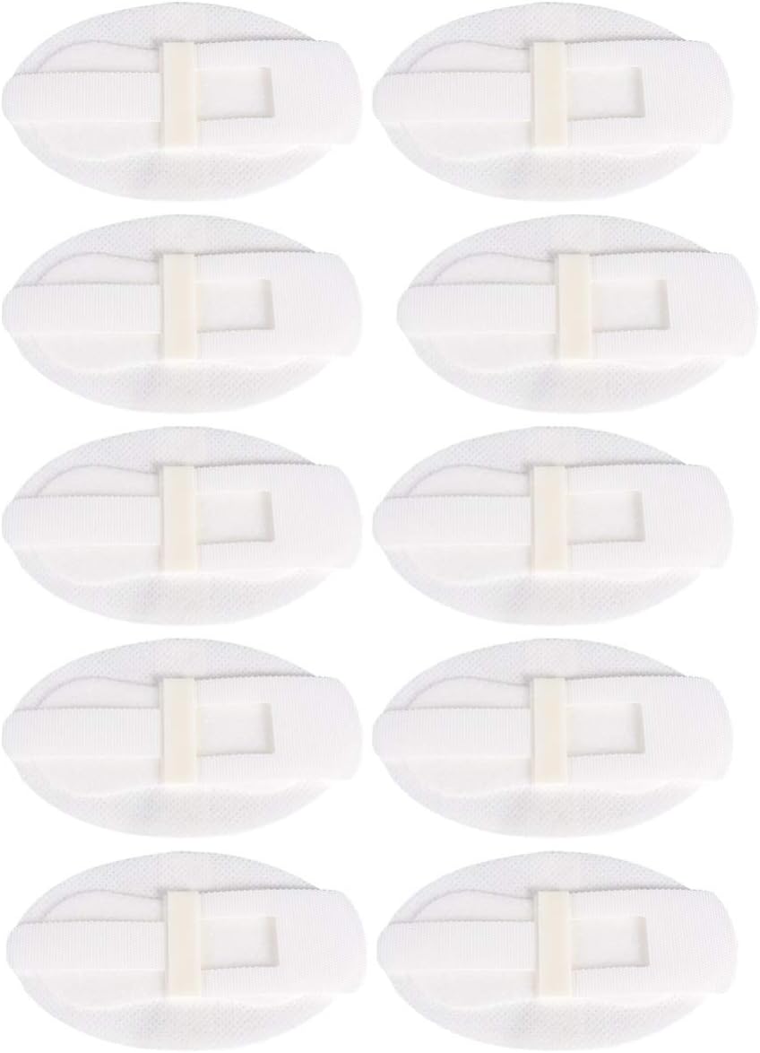 EXCEART 10Pcs Catheter Legband Holder Sticker Catheter Tube Holder Leg Strap Urine Bag Holder Stabilization Device Fixation Tape Wrap Band Fasteners for Elderly Man Woman