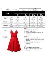 Clearlove vestido de verano para mujer con escote en V y cintura alta, plisado