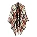 Women's Scarves Wraps Warm Blanket Scarf Shawl Winter Plaid Scarfs for Women