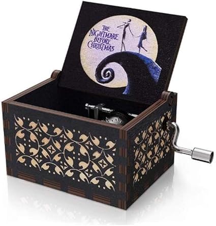 Caja de música de madera de Cuzit Juguete Esto es Halloween ...
