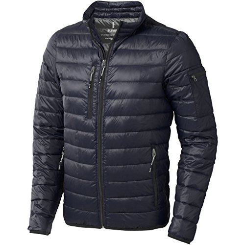 Elevate Mens Scotia Light Down Jacket (XL) (Navy)