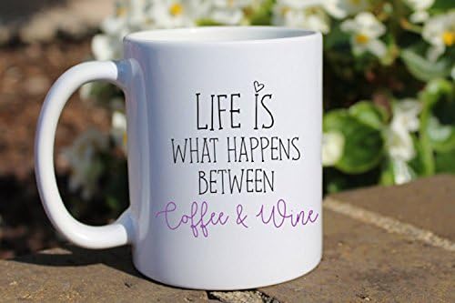 Coffee Mug | Best Friend Gift | Gift for Friend | Funny Coffee Mug | Cute Coffee Mug for Friend | Bestie Gift | Sassy Mug | Coffee and Wine