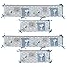 Bedtime Originals Peanuts Forever Snoopy 4 Piece Crib Bumper, Blue/Gray