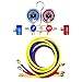 OEMTOOLS 24559 R1234yf Manifold Gauge Set, AC Manifold Gauge Set, Charging and Diagnostics for Automotive Refrigerant Systems, 72
