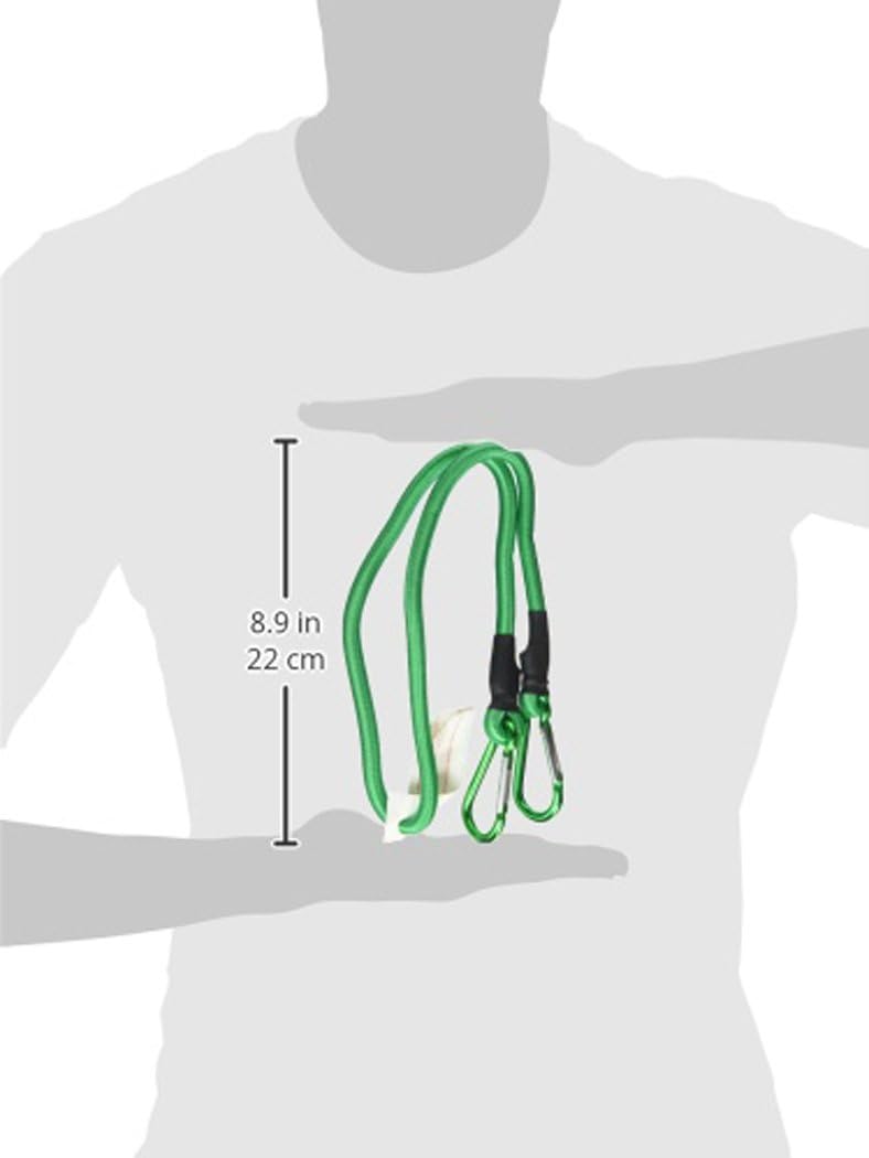 Blue Spot Tools 90 cm x 10 mm Snap Clip Bungee Cord, Green, 90cm x 10mm - Image 4