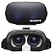 MAGIOVE 3D VR Glasses Virtual Reality Headset Best Mobile Phone 3D Movies for iPhone + Stereo Headphones