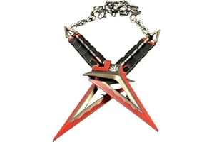 CKHOF Valorant Gift points knife Peripheral Toys Set Valorant Claw Knife Model Toys (Kuronami-Red)