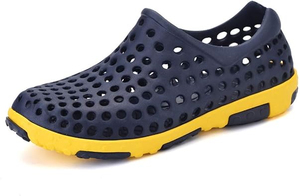 men's beach sandals hollow shoes