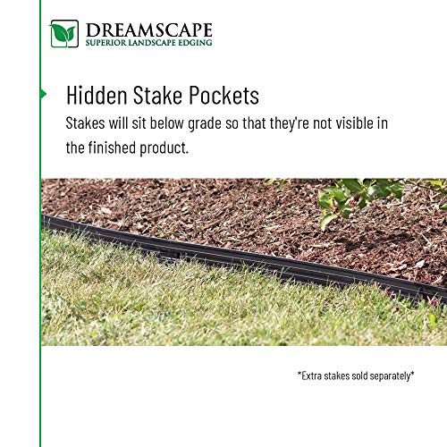 Dreamscape PRO Aluminum Landscape Edging Easy Install Professional