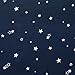 H.VERSAILTEX Blackout Star Curtains for Kids Room Boys Girls Twinkle Silver Stars Thermal Insulated Cute Thick Soft Curtain Drapes, Grommet Top, 1 Panel, 52