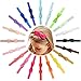 WillingTee Hairband, Baby Girls Headbands 3Inch 40 Colors Grosgrain Ribbon Hair Bows Choice for Baby Girls Infants Toddler Kids Teens and Children