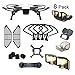 AsiaToy 8 Pack Combo Compatible with Spark Propeller Gimbal Camera Finger Joystick Motor Guard and Lens Hood
