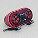 ECEEN Wireless Speaker - Bicycle Speaker Case with Hands-Free Speakerphone Calls and Rechargeable 4,000mAh Power Bank Charge for Cell Phones, Digital Gadget Devices and MP3 Players (Red)
