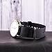 Clockwork Synergy® Classic Ballistic - 20mm Black Nylon Ballistic Watch Strap Band