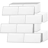 DEWOO 10 Thick White Subway Tile Peel and Stick