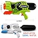 2 Pack Super Water Gun(No Leaking), Shoot Up to 40 Ft, High Capacity Water Soaker Blaster Squirt Toy for Swimming Pool Party Sand Beach Game Outdoor Summer Fight Activity for Child Kid boy and Girl