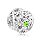 CharmsStory Tree of Life Aug Birthstone Celtic Knot Charm Bead Sale Cheap Fit Pandora Bracelet