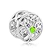 CharmsStory Tree of Life Dec Simulated Birthstone Celtic Knot Charm Bead For Bracelet (Aug Simulated Birthstone)