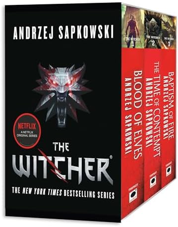 The Witcher Series by Andrzej Sapkowski 8 Book Set: Complete 8