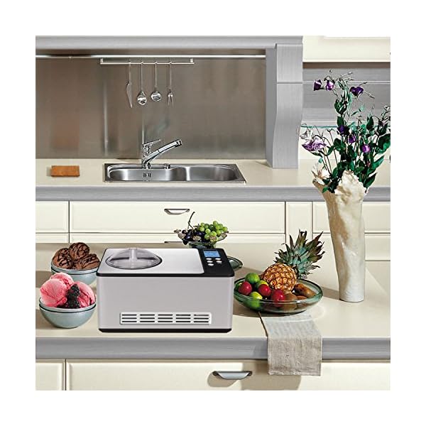 Whynter ICM200LS 2Quart Stainless Steel Automatic Ice Cream Maker