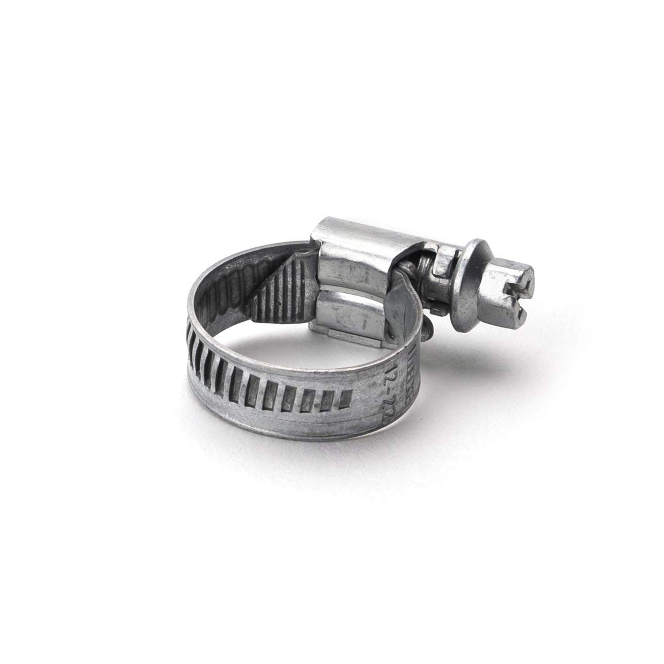 HS 120 Lüdecke Hose Clamps Worm Thread Hose Binding Steel Clamping Range 100-120 mm Pack of 10