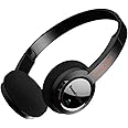 Sound Blaster JAM V2 On-Ear Lightweight Bluetooth 5.0 Wireless Headphones with USB-C, Low Latency, HD, Multipoint Connectivity, Voice Detection and Noise Reduction, 22 Hours Battery Life (Renewed)